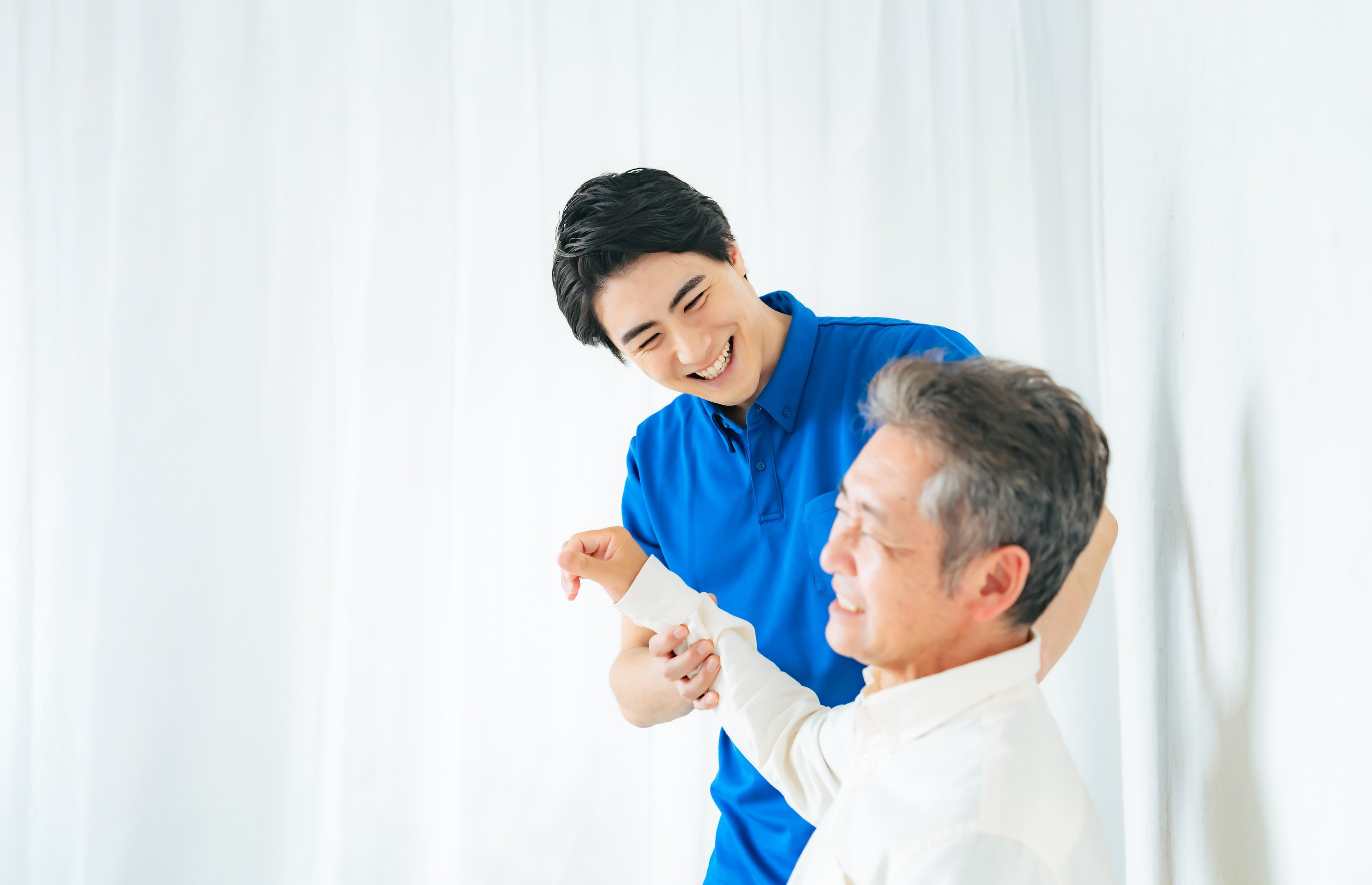 マッサージの様子